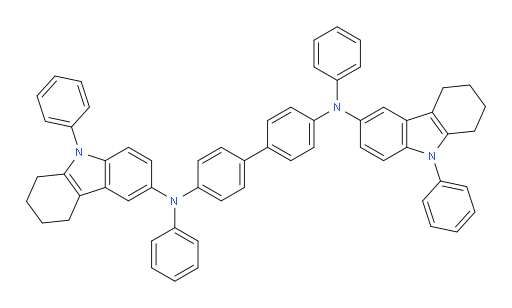 N4,N4'-diphenyl-N4,N4'-bis(9-phenyl-2,3,4,9-tetrahydro-1H-carbazol-6-yl)-[1,1'-biphenyl]-4,4'-diamine