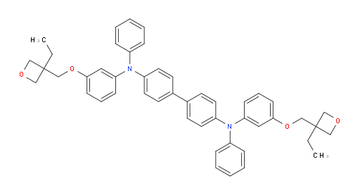N4,N4'-bis(3-((3-ethyloxetan-3-yl)methoxy)phenyl)-N4,N4'-diphenyl-[1,1'-biphenyl]-4,4'-diamine
