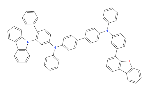 N4-(2-(9H-carbazol-9-yl)-[1,1'-biphenyl]-4-yl)-N4'-(3-(dibenzo[b,d]furan-4-yl)phenyl)-N4,N4'-diphenyl-[1,1'-biphenyl]-4,4'-diamine