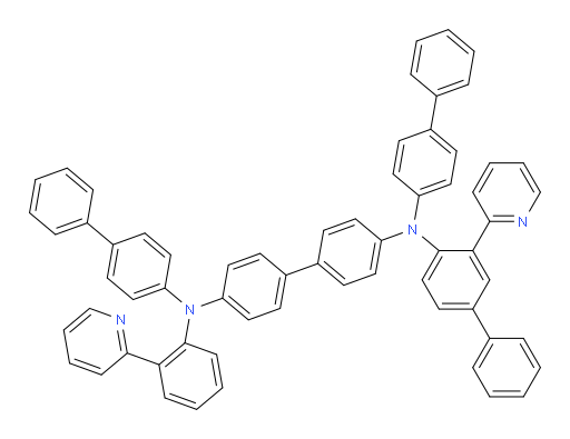 N4,N4'-di([1,1'-biphenyl]-4-yl)-N4-(3-(pyridin-2-yl)-[1,1'-biphenyl]-4-yl)-N4'-(2-(pyridin-2-yl)phenyl)-[1,1'-biphenyl]-4,4'-diamine