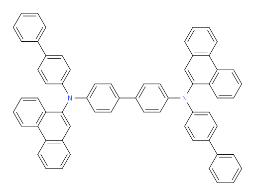 N4,N4'-di([1,1'-biphenyl]-4-yl)-N4,N4'-di(phenanthren-9-yl)-[1,1'-biphenyl]-4,4'-diamine
