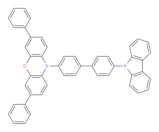 10-(4'-(9H-carbazol-9-yl)-[1,1'-biphenyl]-4-yl)-3,7-diphenyl-10H-phenoxazine