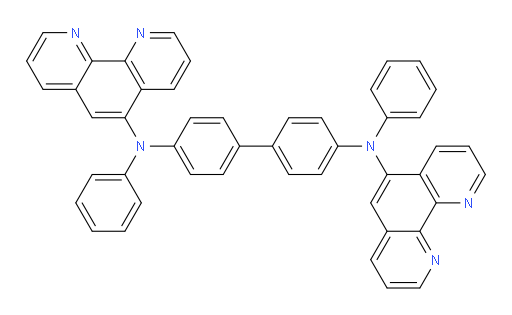 N4,N4'-di(1,10-phenanthrolin-5-yl)-N4,N4'-diphenyl-[1,1'-biphenyl]-4,4'-diamine