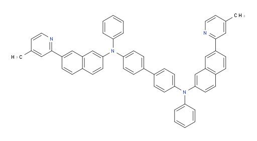 N4,N4'-bis(7-(4-methylpyridin-2-yl)naphthalen-2-yl)-N4,N4'-diphenyl-[1,1'-biphenyl]-4,4'-diamine