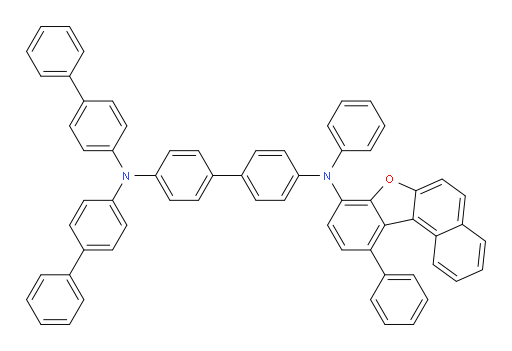 N4,N4-di([1,1'-biphenyl]-4-yl)-N4'-phenyl-N4'-(11-phenylnaphtho[2,1-b]benzofuran-8-yl)-[1,1'-biphenyl]-4,4'-diamine