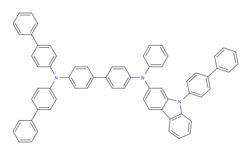 N4,N4-di([1,1'-biphenyl]-4-yl)-N4'-(9-([1,1'-biphenyl]-4-yl)-9H-carbazol-2-yl)-N4'-phenyl-[1,1'-biphenyl]-4,4'-diamine