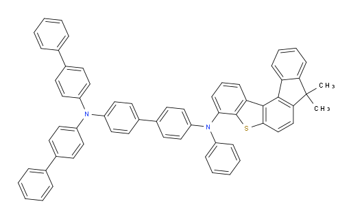 N4,N4-di([1,1'-biphenyl]-4-yl)-N4'-(8,8-dimethyl-8H-benzo[b]fluoreno[4,3-d]thiophen-4-yl)-N4'-phenyl-[1,1'-biphenyl]-4,4'-diamine