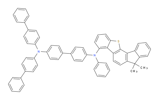 N4,N4-di([1,1'-biphenyl]-4-yl)-N4'-(7,7-dimethyl-7H-benzo[b]fluoreno[3,4-d]thiophen-4-yl)-N4'-phenyl-[1,1'-biphenyl]-4,4'-diamine