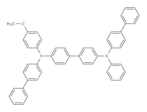 N4,N4'-di([1,1'-biphenyl]-4-yl)-N4-(4-methoxyphenyl)-N4'-phenyl-[1,1'-biphenyl]-4,4'-diamine
