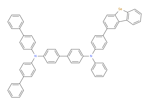N4,N4-di([1,1'-biphenyl]-4-yl)-N4'-(4-(dibenzo[b,d]selenophen-2-yl)phenyl)-N4'-phenyl-[1,1'-biphenyl]-4,4'-diamine