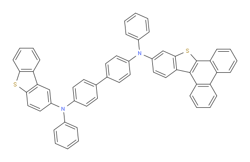 N4-(benzo[b]phenanthro[9,10-d]thiophen-11-yl)-N4'-(dibenzo[b,d]thiophen-2-yl)-N4,N4'-diphenyl-[1,1'-biphenyl]-4,4'-diamine