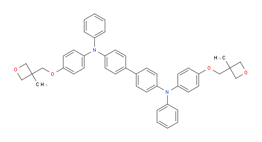 N4,N4'-bis(4-((3-methyloxetan-3-yl)methoxy)phenyl)-N4,N4'-diphenyl-[1,1'-biphenyl]-4,4'-diamine