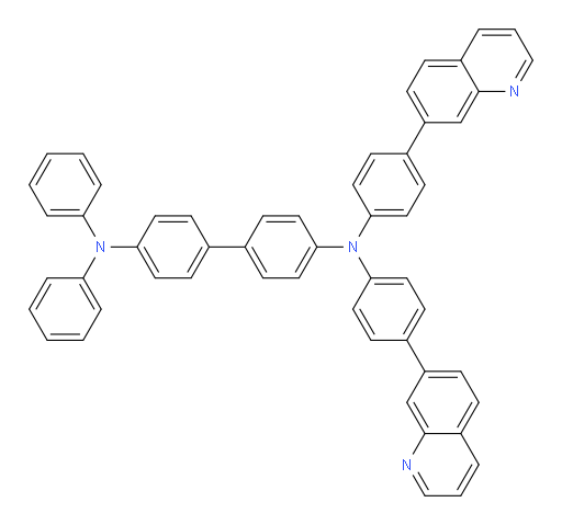 N4,N4-diphenyl-N4',N4'-bis(4-(quinolin-7-yl)phenyl)-[1,1'-biphenyl]-4,4'-diamine