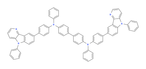 N4,N4'-diphenyl-N4,N4'-bis(4-(5-phenyl-5H-pyrido[3,2-b]indol-8-yl)phenyl)-[1,1'-biphenyl]-4,4'-diamine