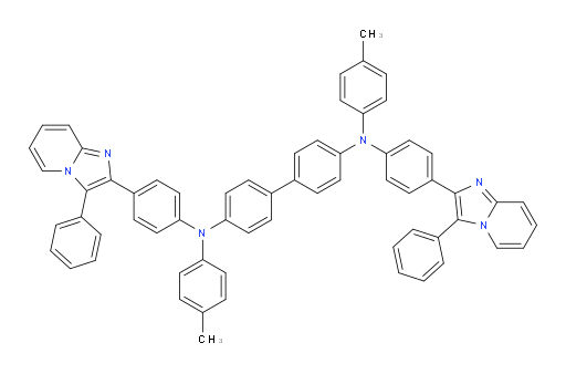 N4,N4'-bis(4-(3-phenylimidazo[1,2-a]pyridin-2-yl)phenyl)-N4,N4'-di-p-tolyl-[1,1'-biphenyl]-4,4'-diamine