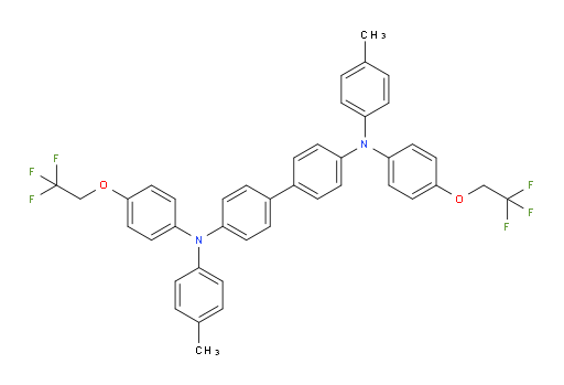 N4,N4'-di-p-tolyl-N4,N4'-bis(4-(2,2,2-trifluoroethoxy)phenyl)-[1,1'-biphenyl]-4,4'-diamine