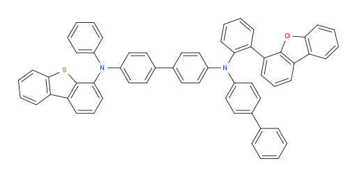 N4-([1,1'-biphenyl]-4-yl)-N4-(2-(dibenzo[b,d]furan-4-yl)phenyl)-N4'-(dibenzo[b,d]thiophen-4-yl)-N4'-phenyl-[1,1'-biphenyl]-4,4'-diamine