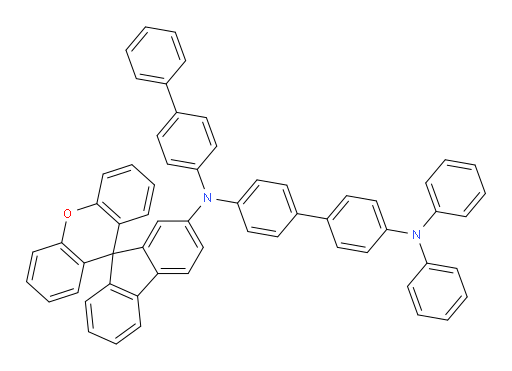 N4-([1,1'-biphenyl]-4-yl)-N4',N4'-diphenyl-N4-(spiro[fluorene-9,9'-xanthen]-2-yl)-[1,1'-biphenyl]-4,4'-diamine