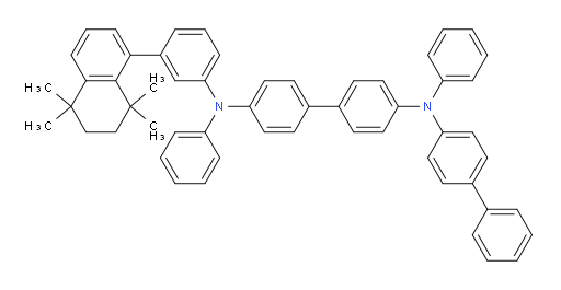 N4-([1,1'-biphenyl]-4-yl)-N4,N4'-diphenyl-N4'-(3-(5,5,8,8-tetramethyl-5,6,7,8-tetrahydronaphthalen-1-yl)phenyl)-[1,1'-biphenyl]-4,4'-diamine