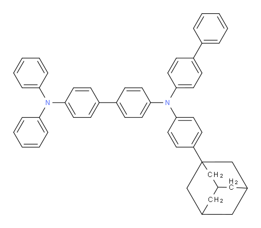 N4-([1,1'-biphenyl]-4-yl)-N4-(4-(adamantan-1-yl)phenyl)-N4',N4'-diphenyl-[1,1'-biphenyl]-4,4'-diamine