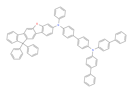 N4,N4-di([1,1'-biphenyl]-4-yl)-N4'-(11,11-diphenyl-11H-fluoreno[3,2-b]benzofuran-3-yl)-N4'-phenyl-[1,1'-biphenyl]-4,4'-diamine