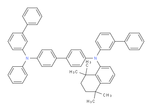 N4,N4'-di([1,1'-biphenyl]-3-yl)-N4-phenyl-N4'-(5,5,8,8-tetramethyl-5,6,7,8-tetrahydronaphthalen-1-yl)-[1,1'-biphenyl]-4,4'-diamine