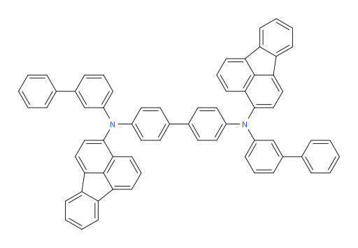 N4,N4'-di([1,1'-biphenyl]-3-yl)-N4,N4'-di(fluoranthen-3-yl)-[1,1'-biphenyl]-4,4'-diamine