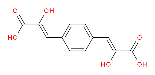 (2Z,2'Z)-3,3'-(1,4-phenylene)bis(2-hydroxyacrylic acid)