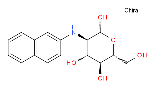 (2R,3R,4R,5S,6R)-6-(hydroxymethyl)-3-(naphthalen-2-ylamino)tetrahydro-2H-pyran-2,4,5-triol