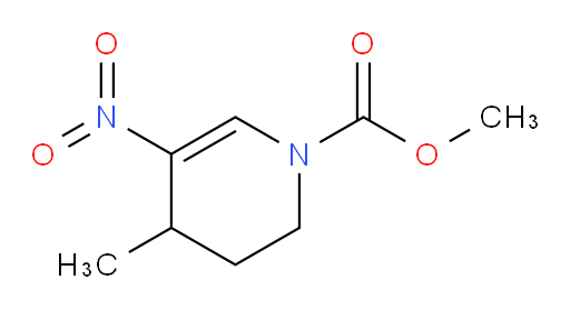 methyl 4-methyl-5-nitro-3,4-dihydropyridine-1(2H)-carboxylate