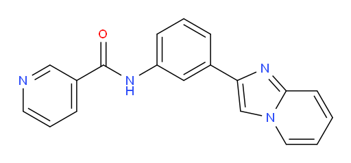 N-(3-(imidazo[1,2-a]pyridin-2-yl)phenyl)nicotinamide