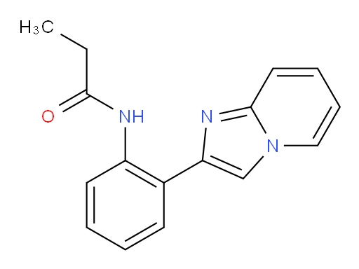 N-(2-(imidazo[1,2-a]pyridin-2-yl)phenyl)propionamide