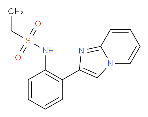 N-(2-(imidazo[1,2-a]pyridin-2-yl)phenyl)ethanesulfonamide