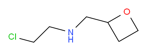 2-chloro-N-(oxetan-2-ylmethyl)ethanamine