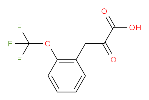 2-oxo-3-(2-(trifluoromethoxy)phenyl)propanoic acid