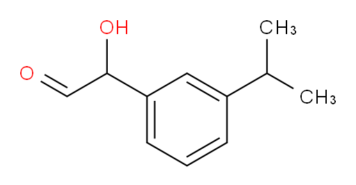 2-hydroxy-2-(3-isopropylphenyl)acetaldehyde