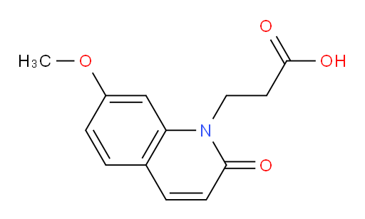 3-(7-methoxy-2-oxoquinolin-1(2H)-yl)propanoic acid