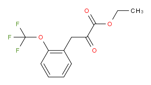 ethyl 2-oxo-3-(2-(trifluoromethoxy)phenyl)propanoate