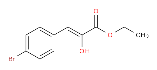 (Z)-ethyl 3-(4-bromophenyl)-2-hydroxyacrylate