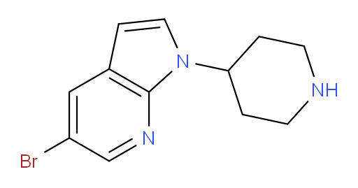 5-bromo-1-(piperidin-4-yl)-1H-pyrrolo[2,3-b]pyridine