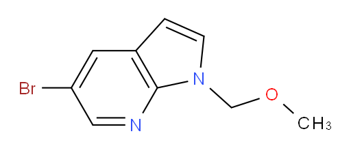 5-bromo-1-(methoxymethyl)-1H-pyrrolo[2,3-b]pyridine