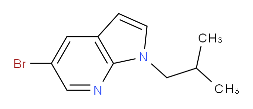5-bromo-1-isobutyl-1H-pyrrolo[2,3-b]pyridine