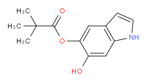 6-hydroxy-1H-indol-5-yl pivalate