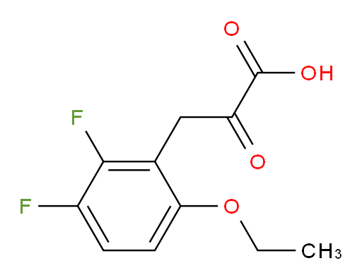 3-(6-ethoxy-2,3-difluorophenyl)-2-oxopropanoic acid