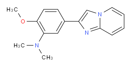 5-(imidazo[1,2-a]pyridin-2-yl)-2-methoxy-N,N-dimethylaniline