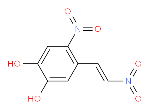(E)-4-nitro-5-(2-nitrovinyl)benzene-1,2-diol