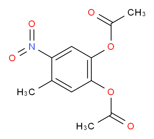 4-methyl-5-nitro-1,2-phenylene diacetate