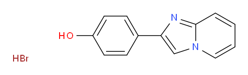 4-(imidazo[1,2-a]pyridin-2-yl)phenol hydrobromide