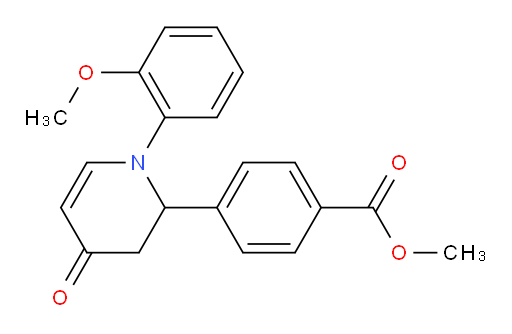 methyl 4-(1-(2-methoxyphenyl)-4-oxo-1,2,3,4-tetrahydropyridin-2-yl)benzoate