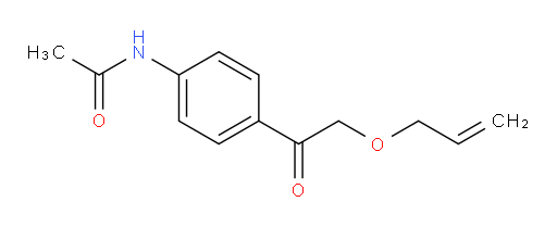 N-(4-(2-(allyloxy)acetyl)phenyl)acetamide